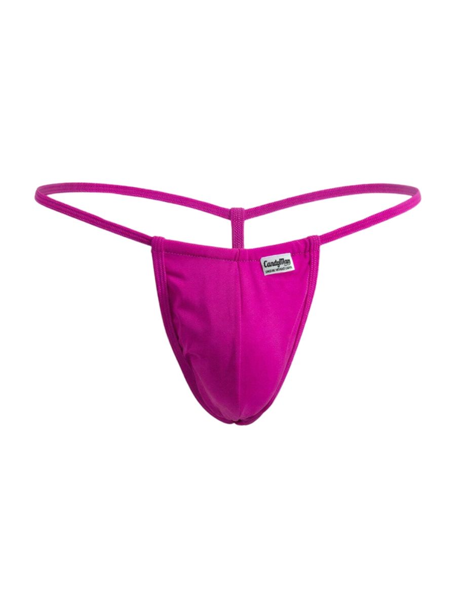 CandyMan 9586 Mens Sexy G-string Thong Magenta