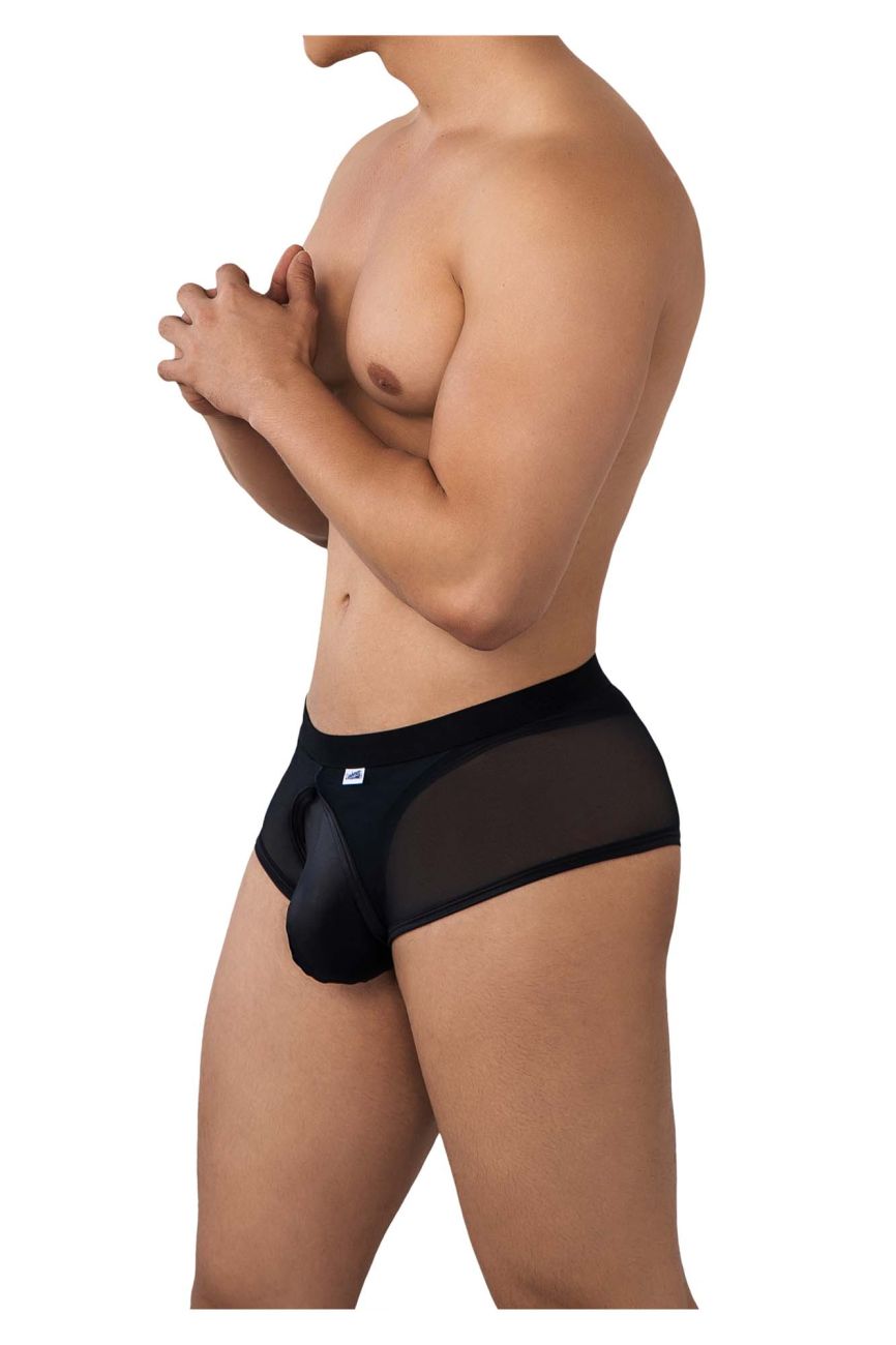 JCSTK - CandyMan 99629 Trunk and Thong Set Black