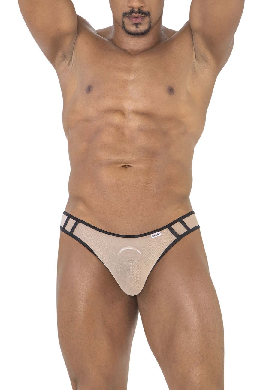 CandyMan 99767 Sports Mesh Thongs Beige