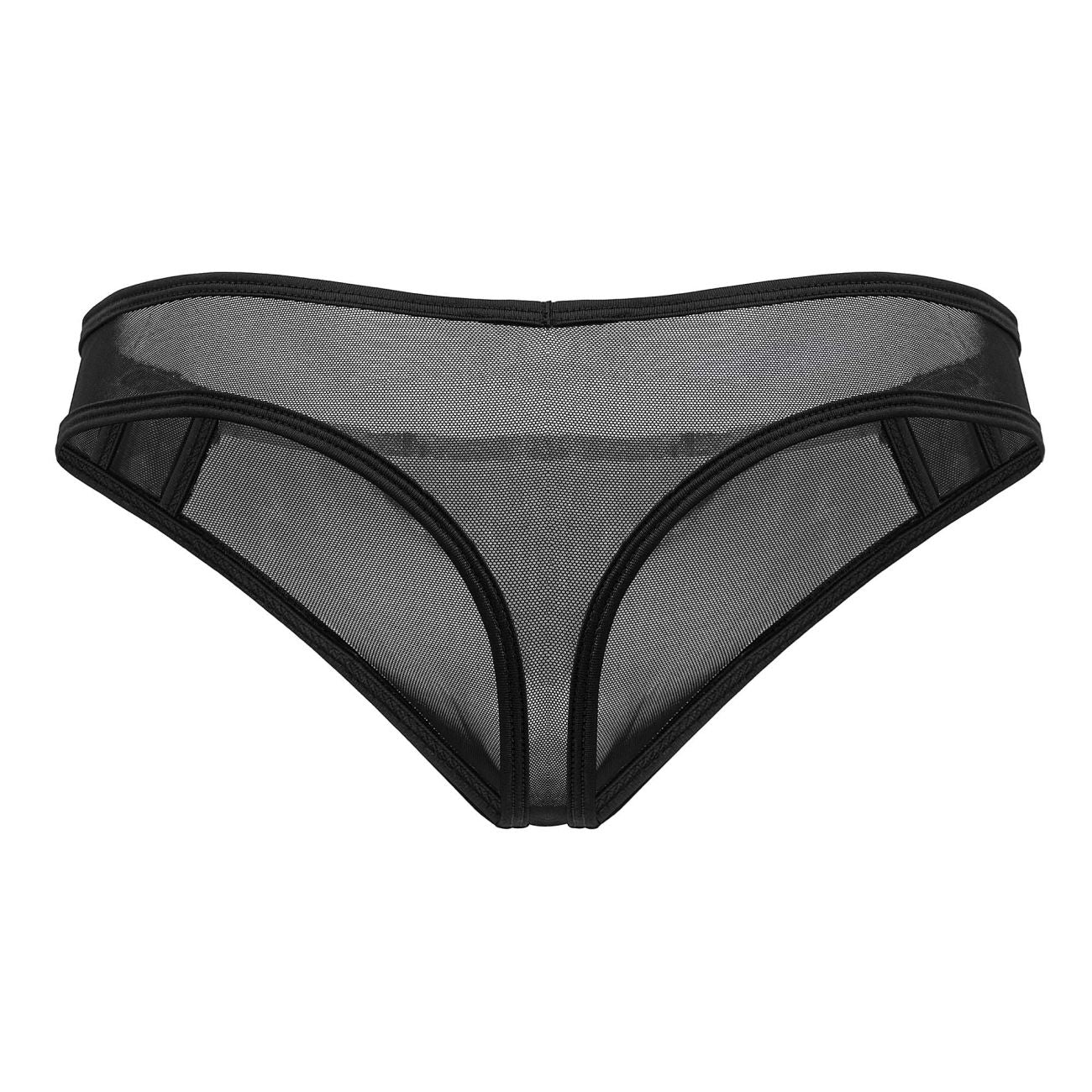 CandyMan 99767 Sports Mesh Thongs Black