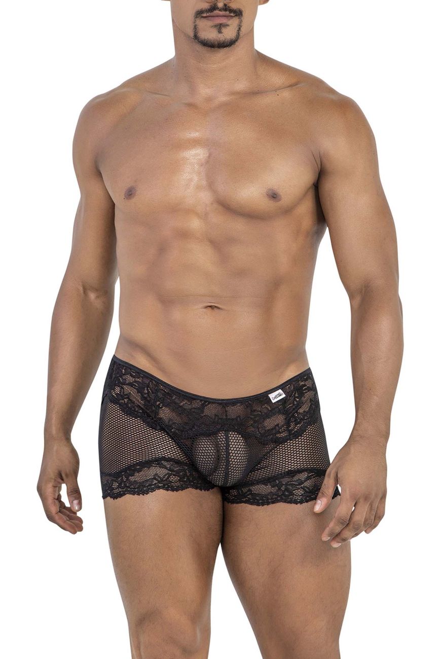 CandyMan 99779 Mesh Lace Trunks Black