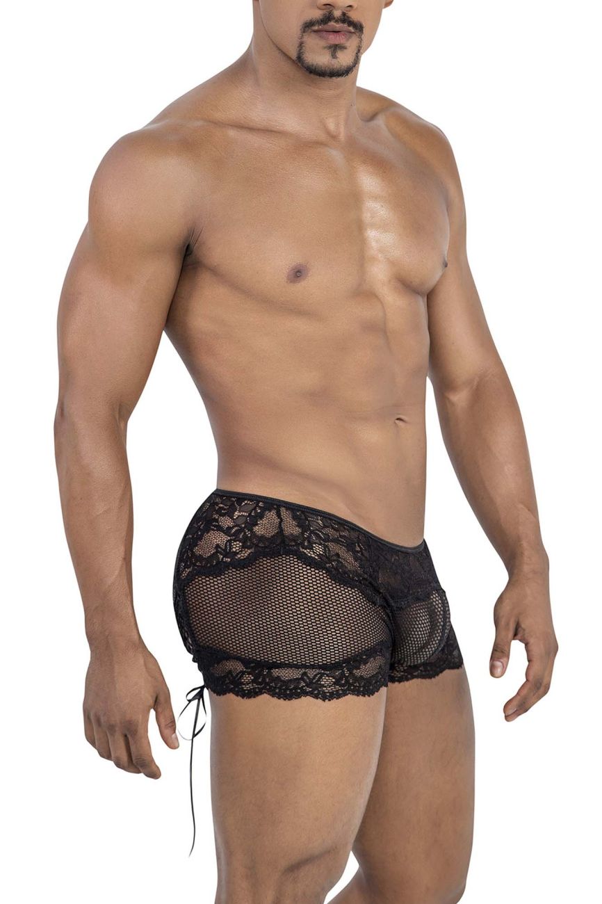 CandyMan 99779 Mesh Lace Trunks Black