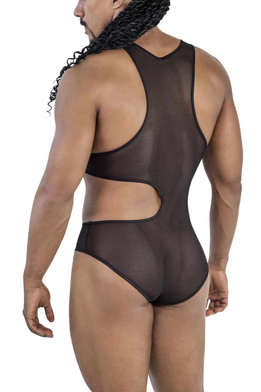 CandyMan 99788 Mesh Bodysuit Black