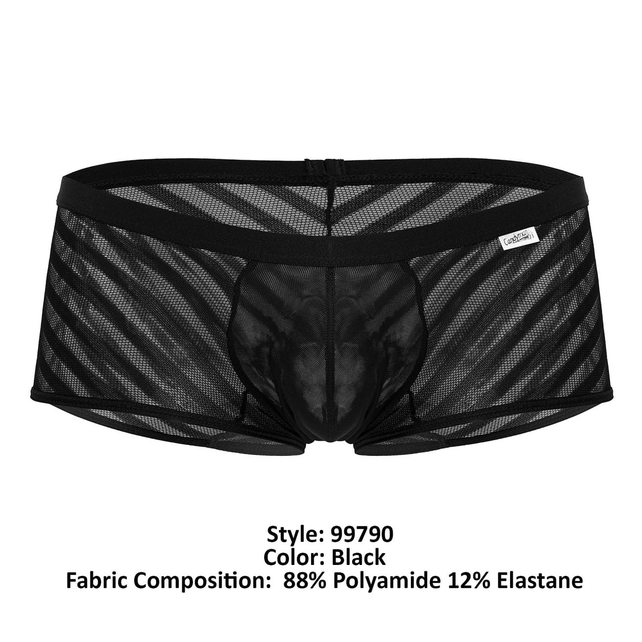 CandyMan 99790 Mesh Trunks Black