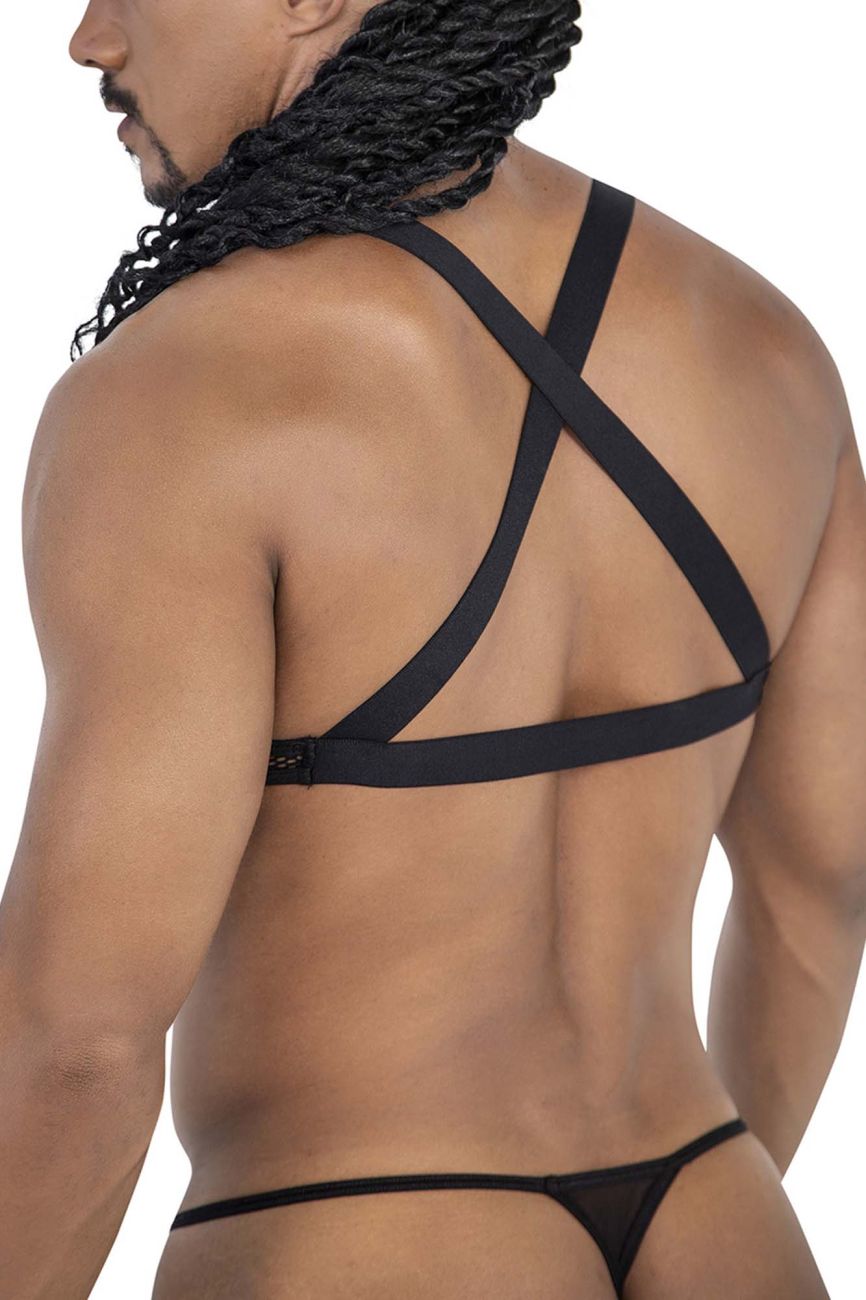 CandyMan 99809 Mesh Harness Black