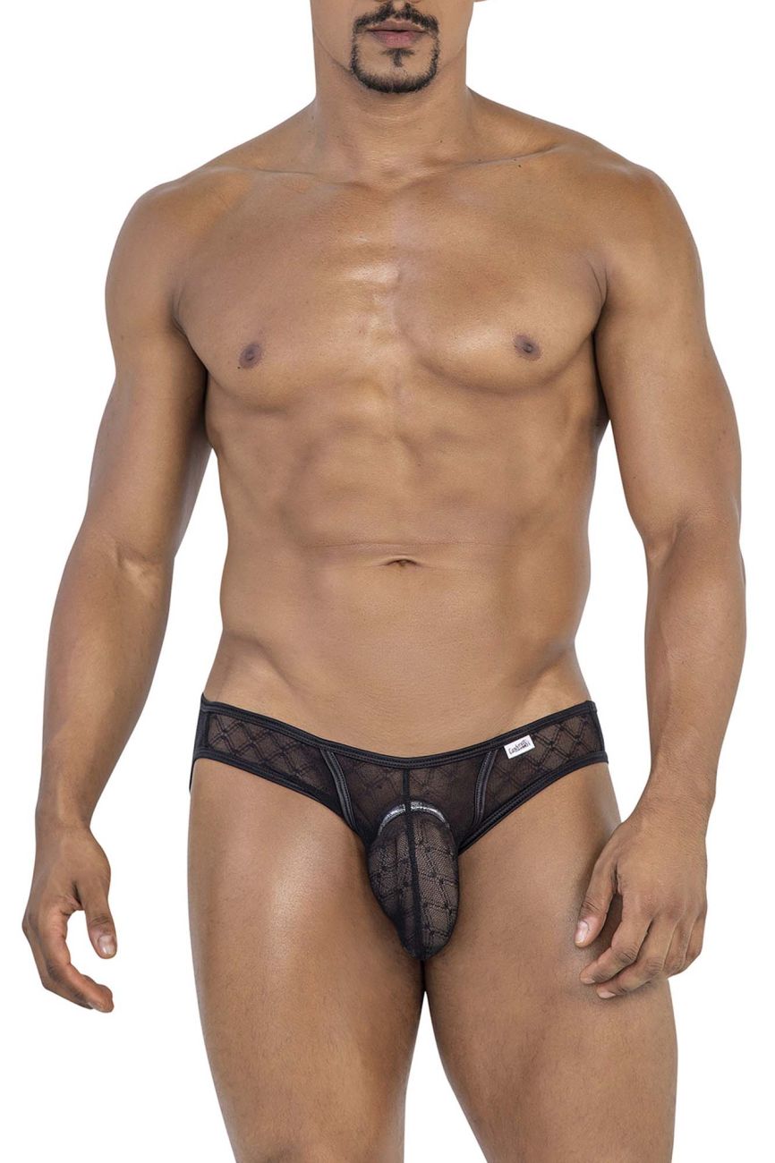 CandyMan 99812 Mesh Briefs Black