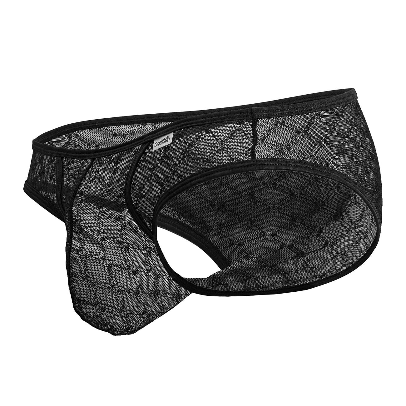 CandyMan 99812 Mesh Briefs Black