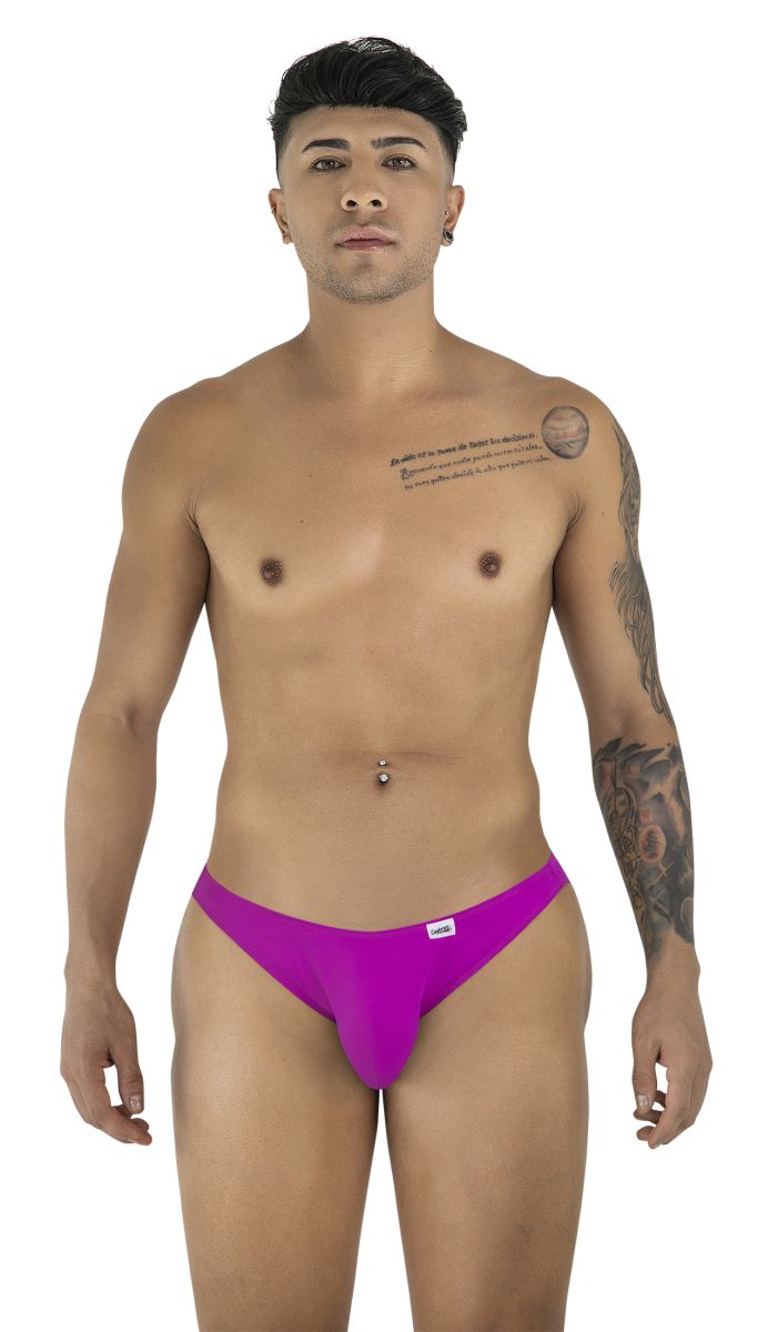 CandyMan 99928 Mens Sleek & Sexy Bikini Underwear Magenta