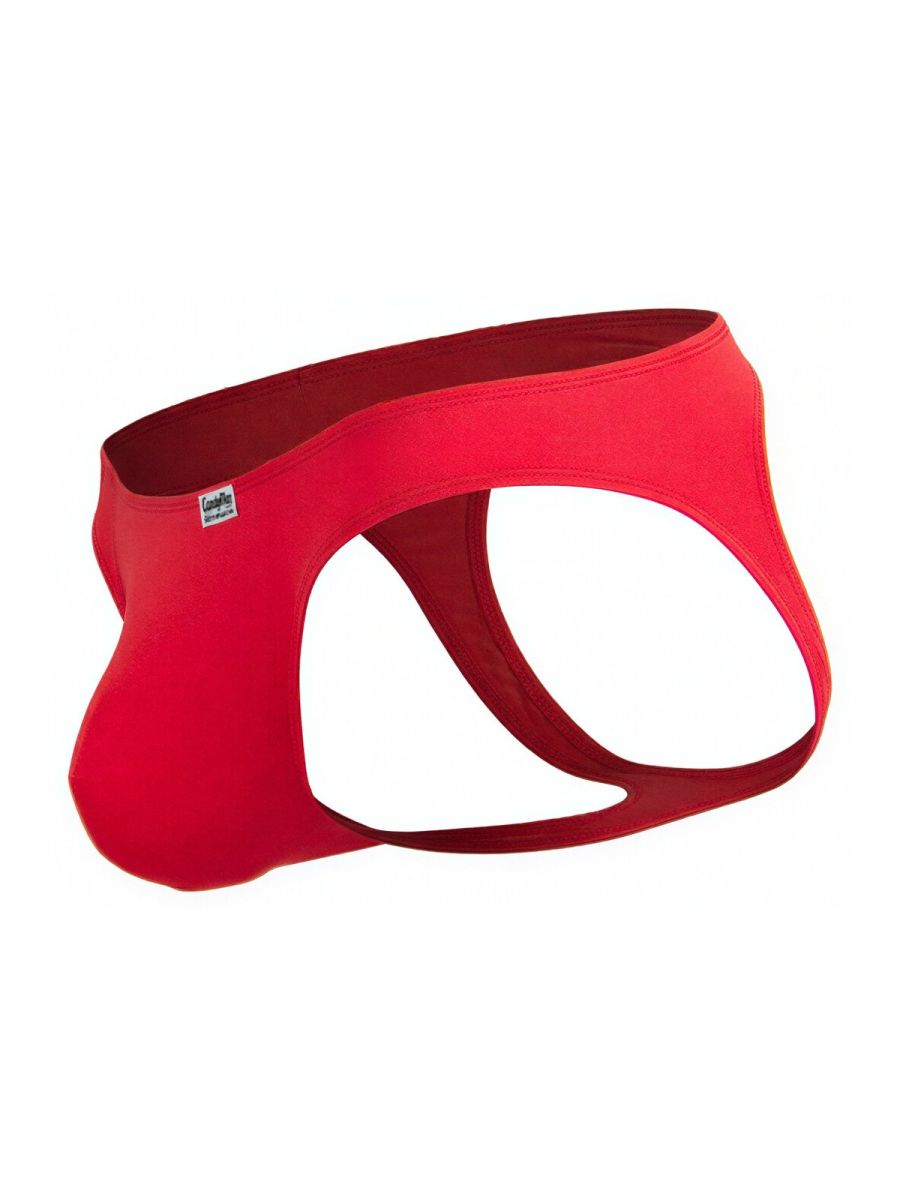 CandyMan 99929 Mens Minimal Front Sexy Jockstrap Red