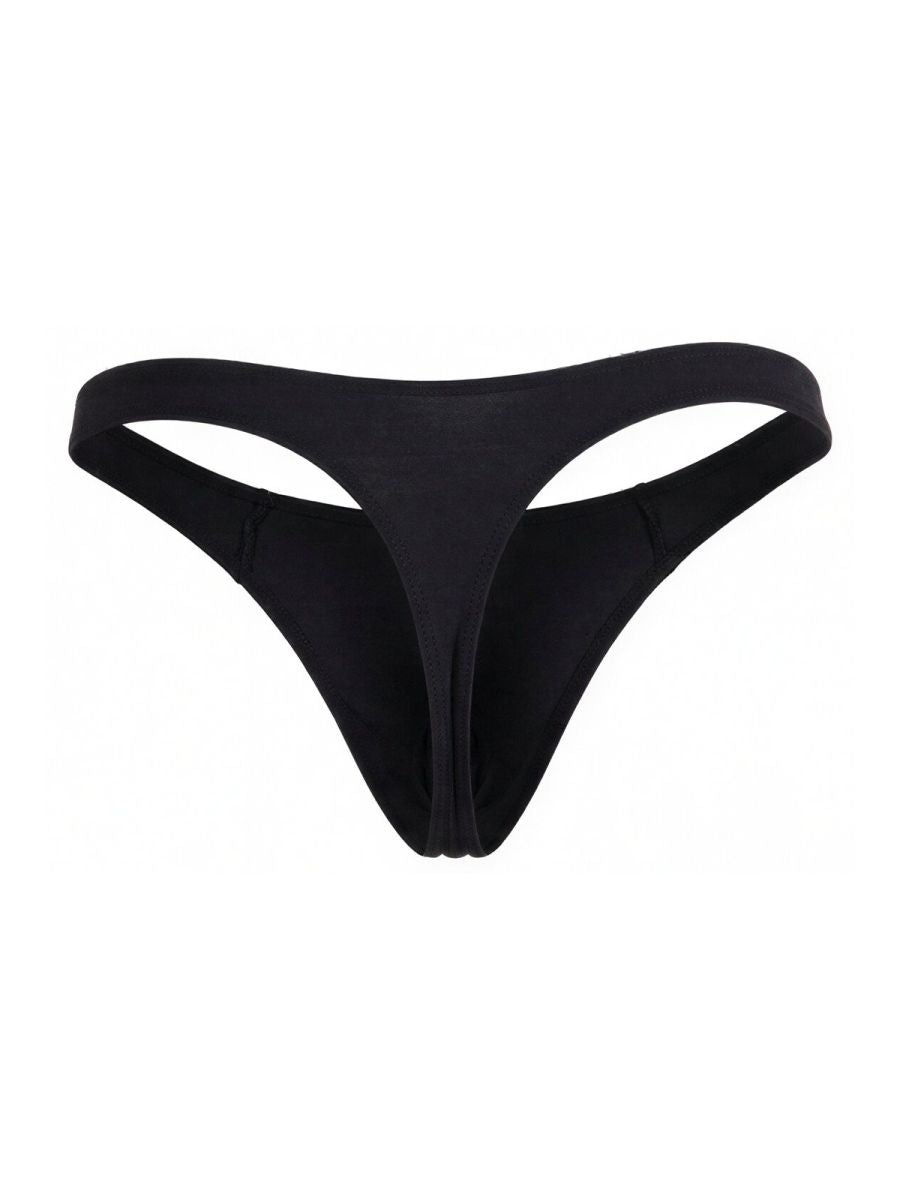 CandyMan 99930 Male Simple & Sleek Thongs Black
