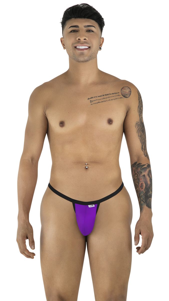 CandyMan 99948 Mens Minimalism Sleek & Modern Thong Orchid
