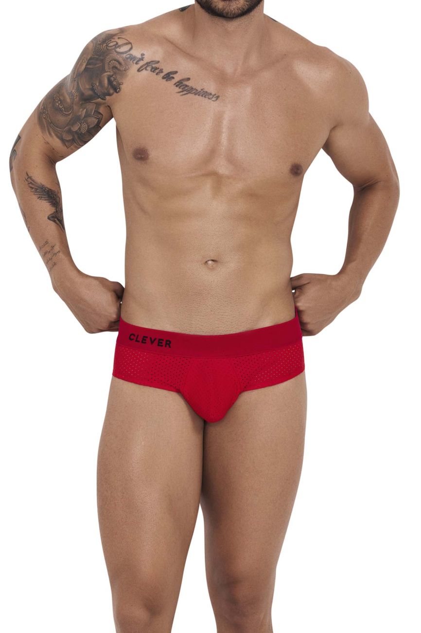 Clever 1208 Euphoria Briefs Red