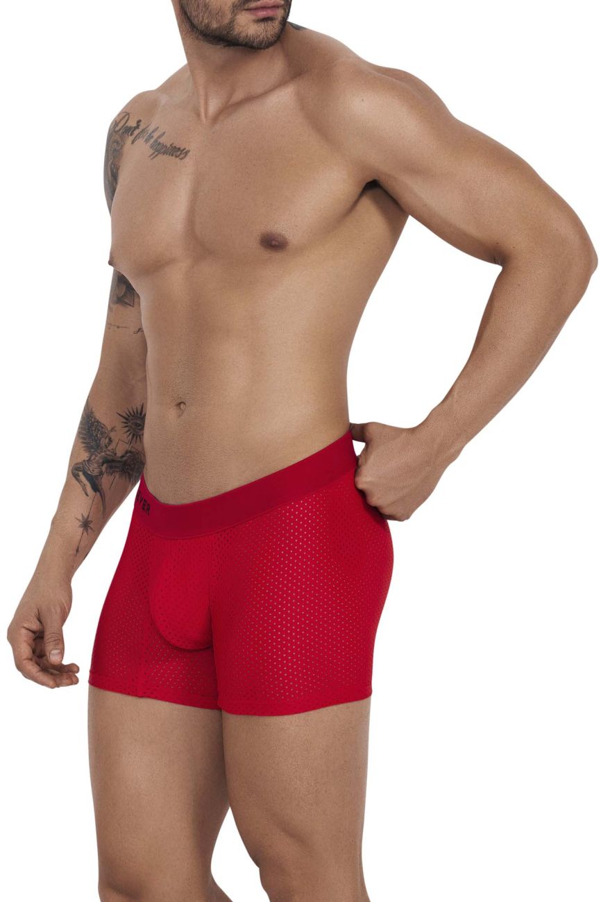 Clever 1260 Euphoria Boxer Briefs Red