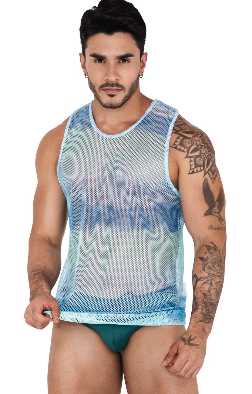 Clever 1521 Adriatic Tank Top Blue