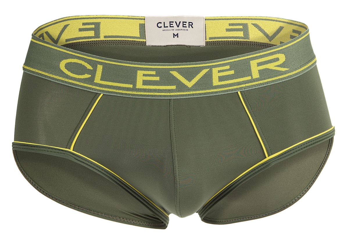 Clever 1527 Strait Briefs Green