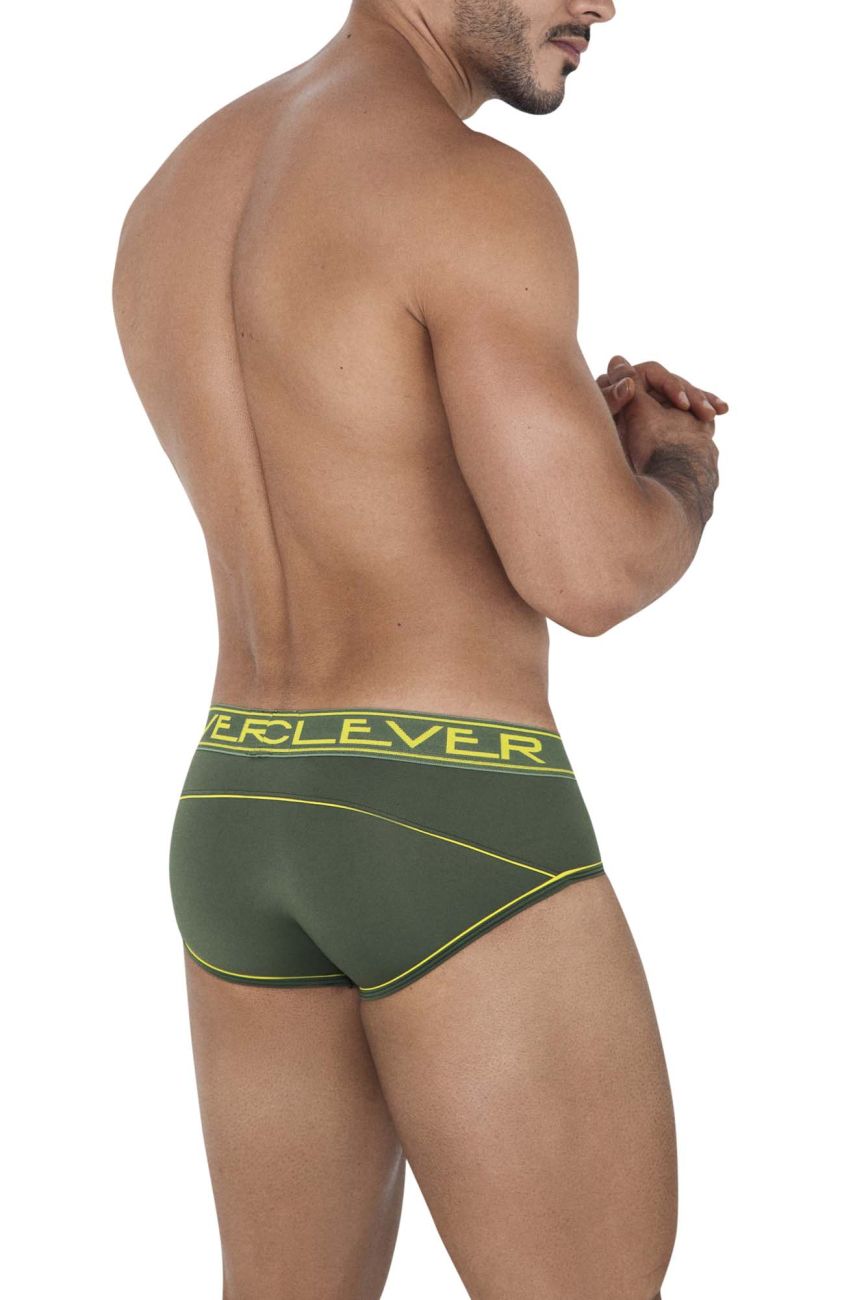 Clever 1527 Strait Briefs Green