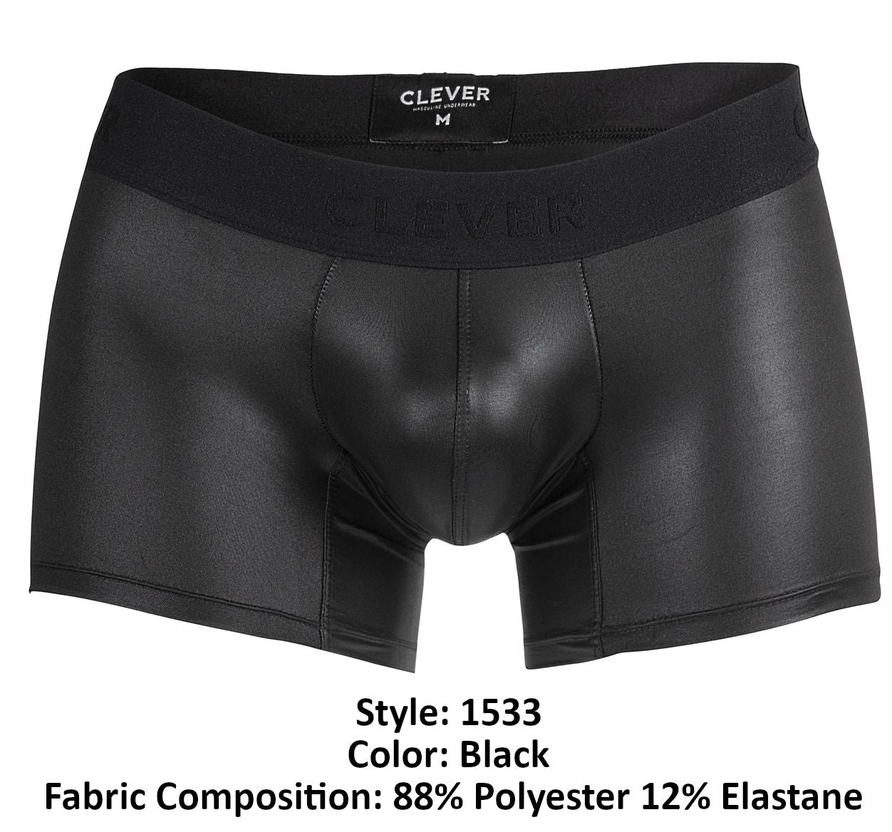 Clever 1533 Kraken Trunks Black