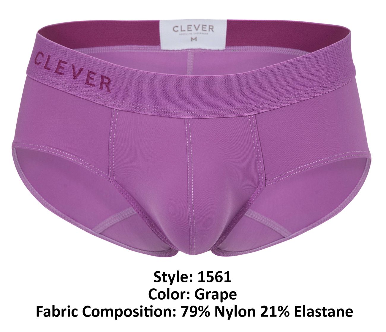 Clever 1561 Malba Briefs Grape