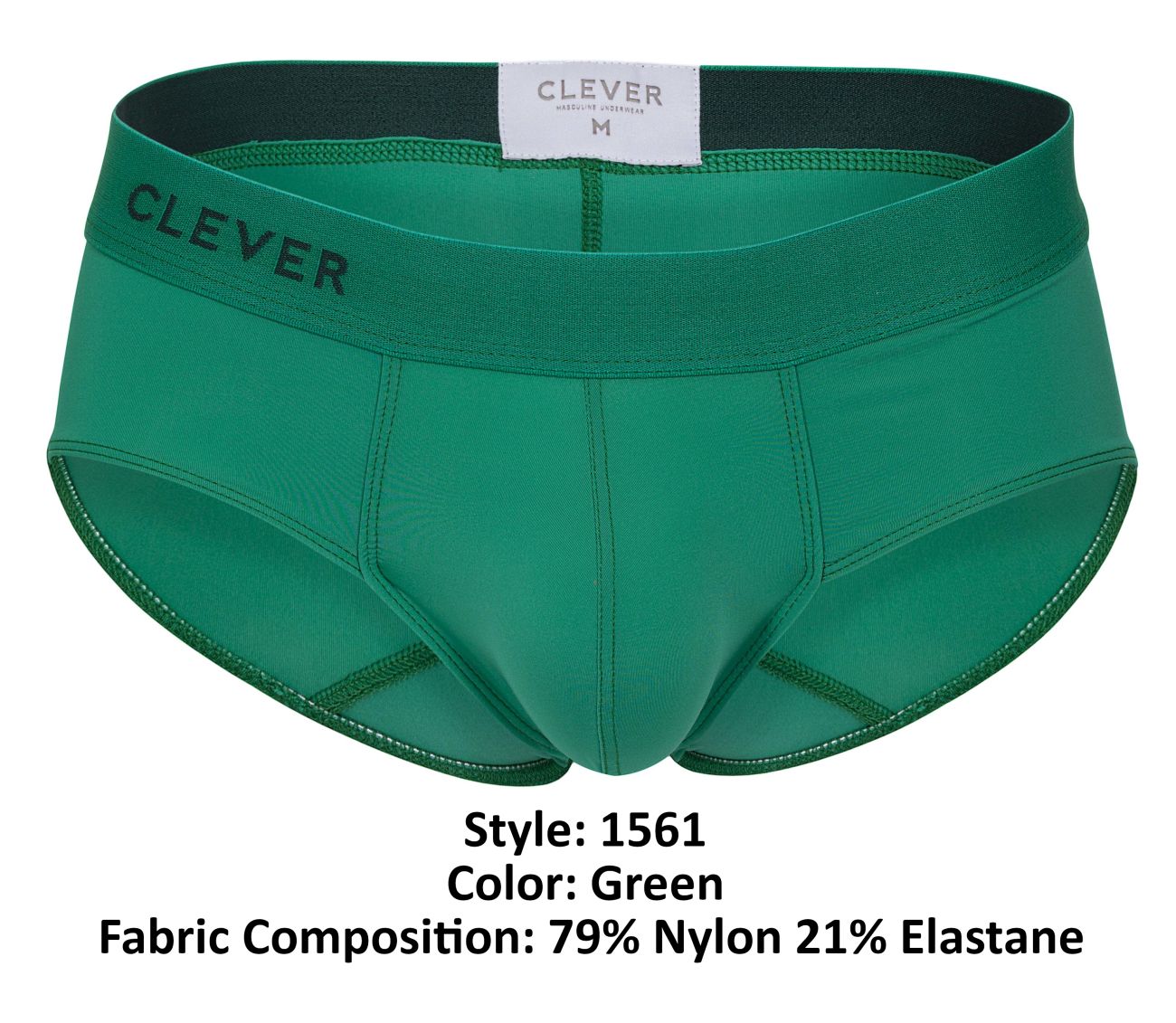 Clever 1561 Malba Briefs Green