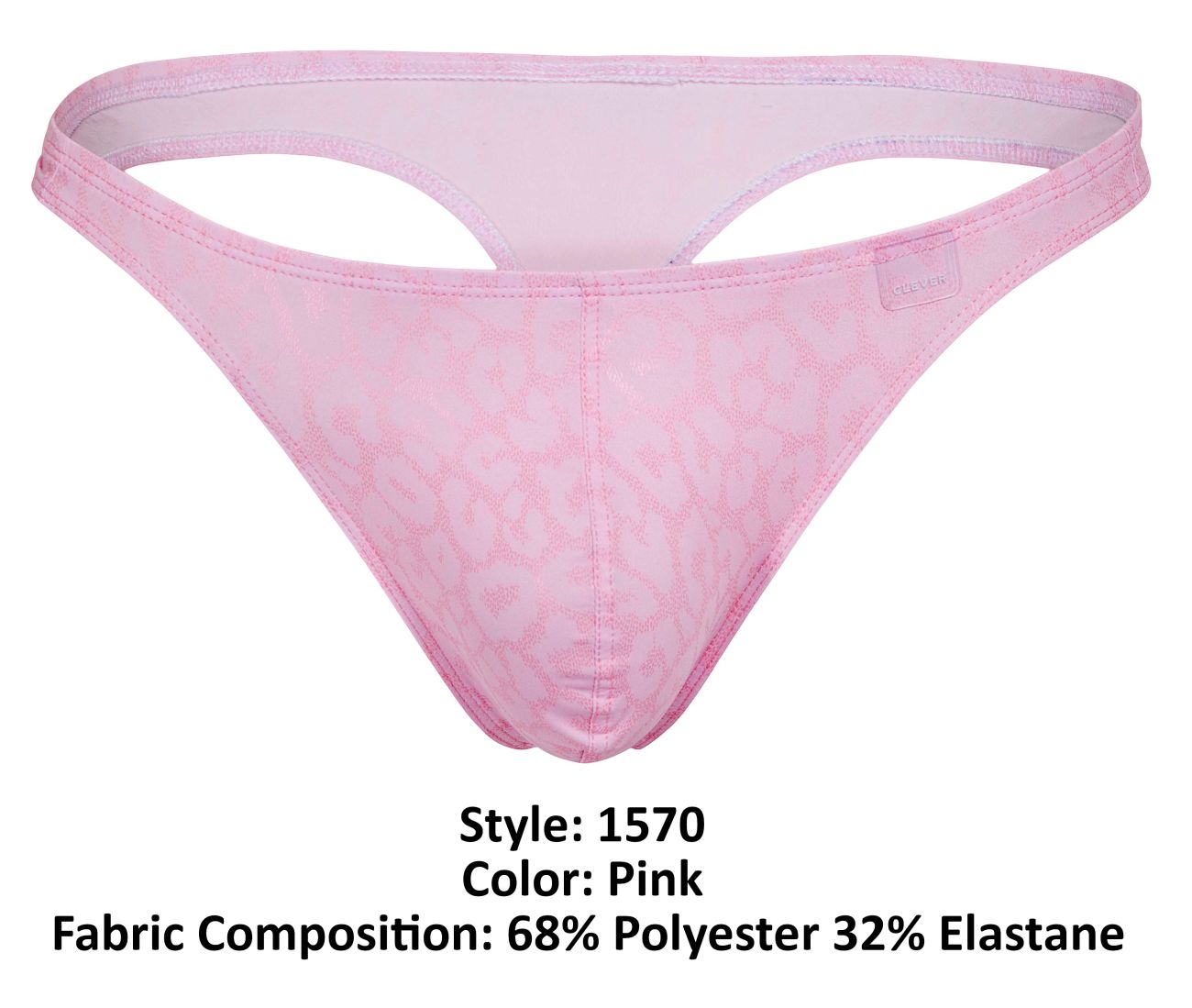 Clever 1570 Shine Thongs Pink