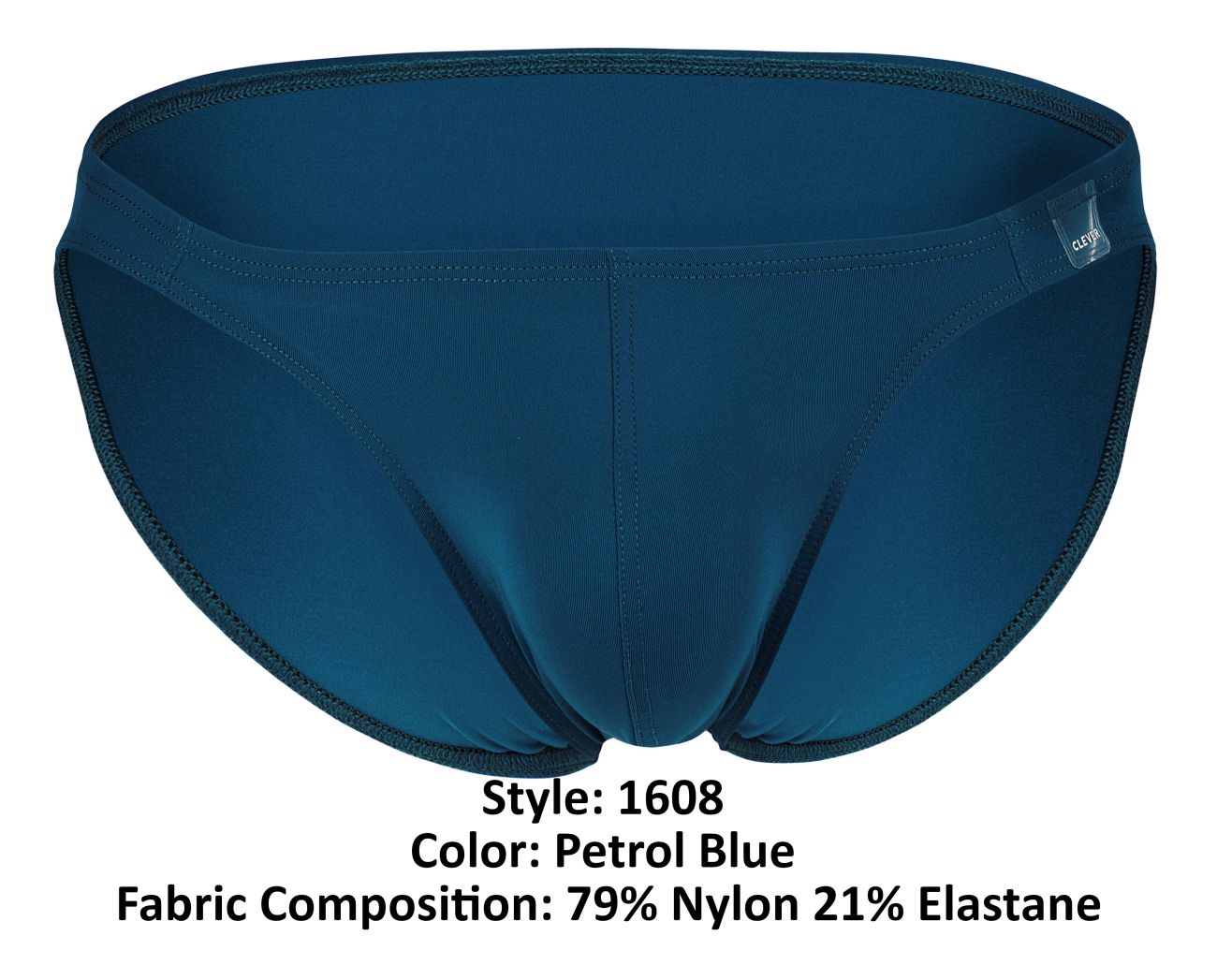 Clever 1608 Beatnik Bikini Petrol Blue