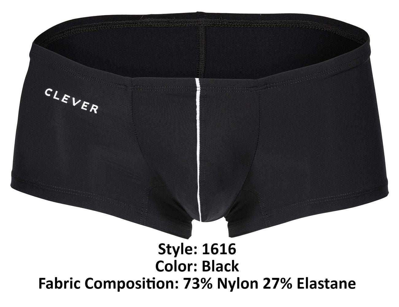 Clever 1616 Mente Trunks Black