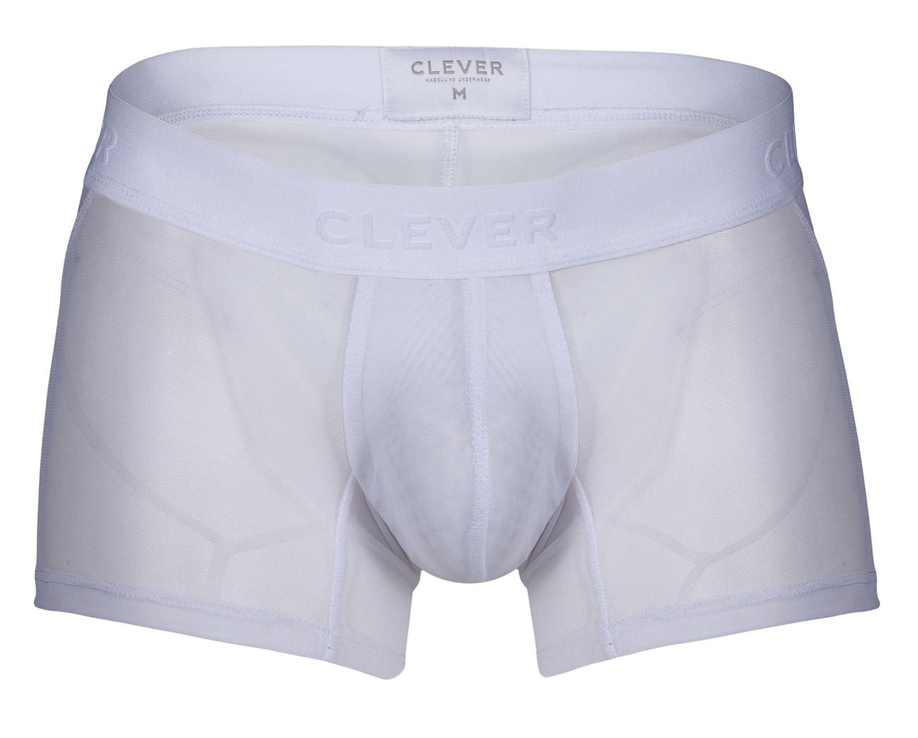 Clever 1625 Yin Yang Trunks White