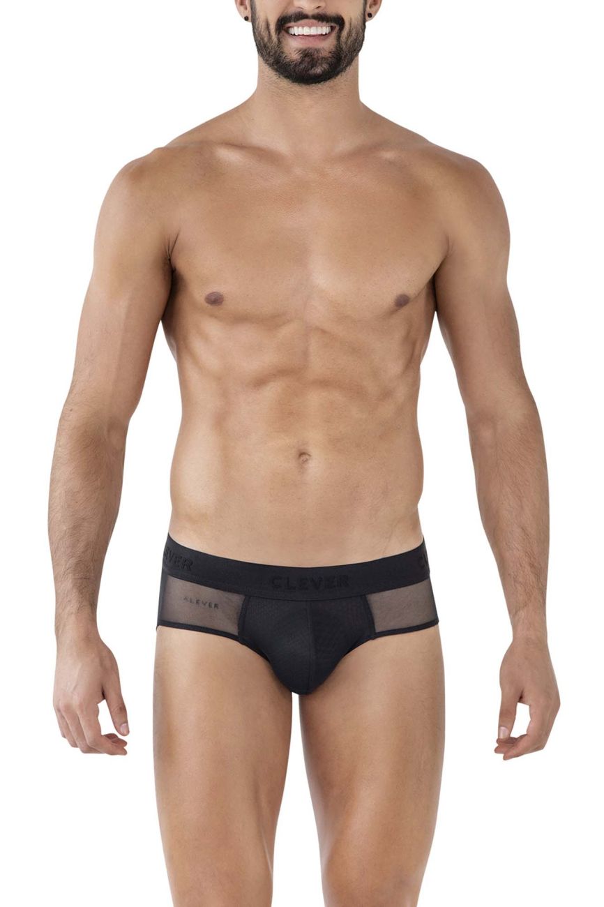 Clever 1626 Yin Yang Briefs Black