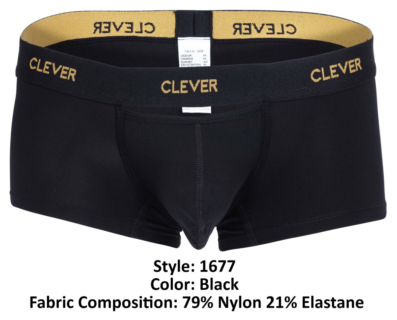 Clever 1677 Luxury Trunks Black