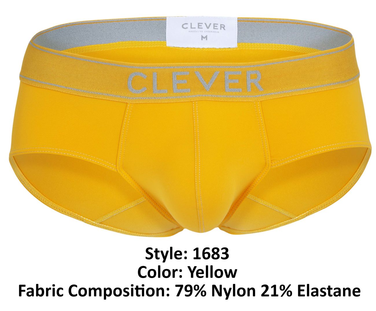 Clever 1683 Imagination Briefs Yellow