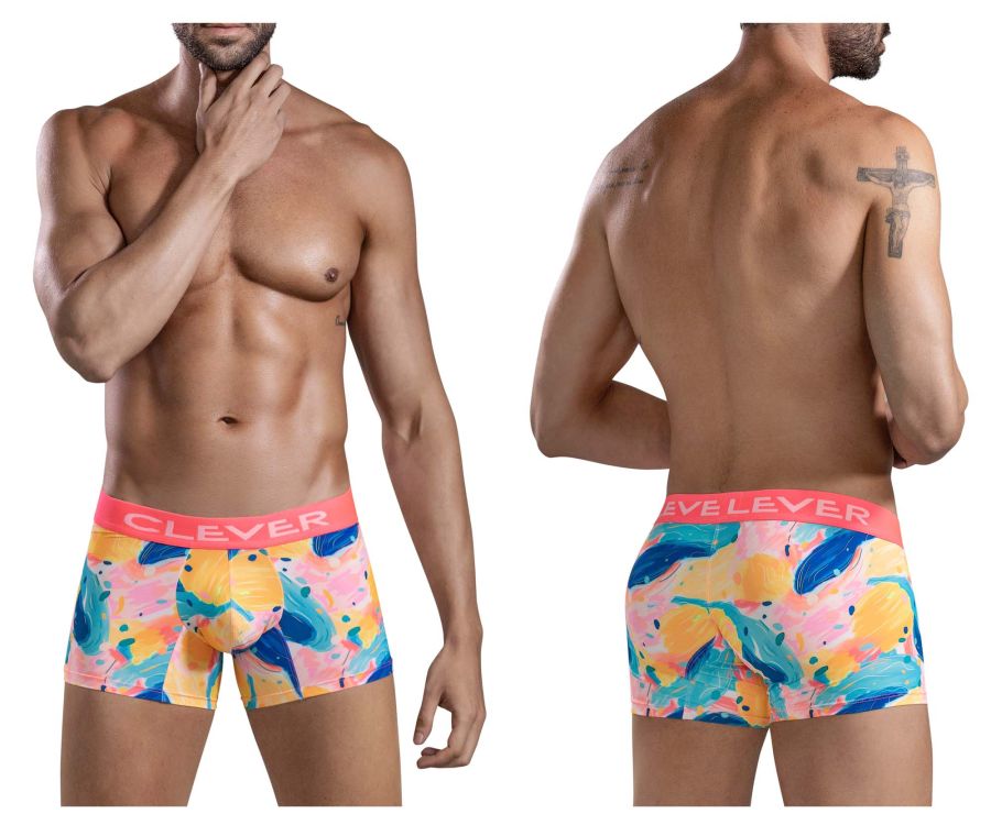 Clever 1684 Lienzo Trunks Fuchsia Multi