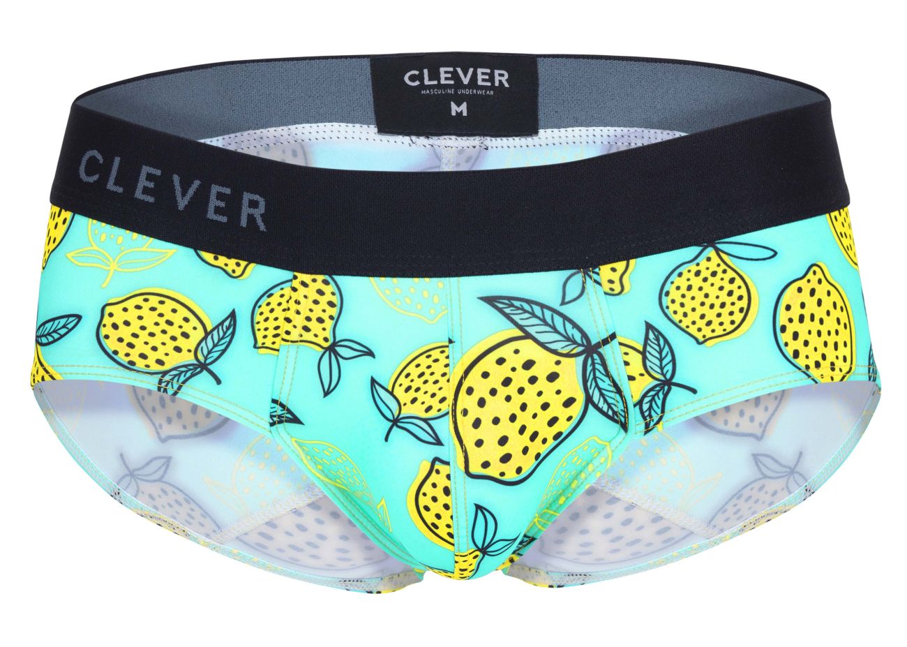 Clever 1687 Lemons Briefs Blue