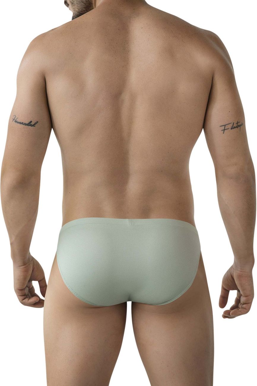 Clever 2014 Reto Mens Smooth Lightweight Briefs Green