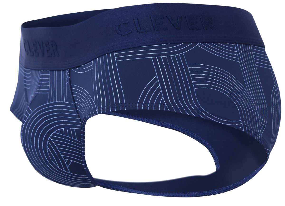 Clever 2055 Mens Bodyhugging Classic Briefs Dark Blue