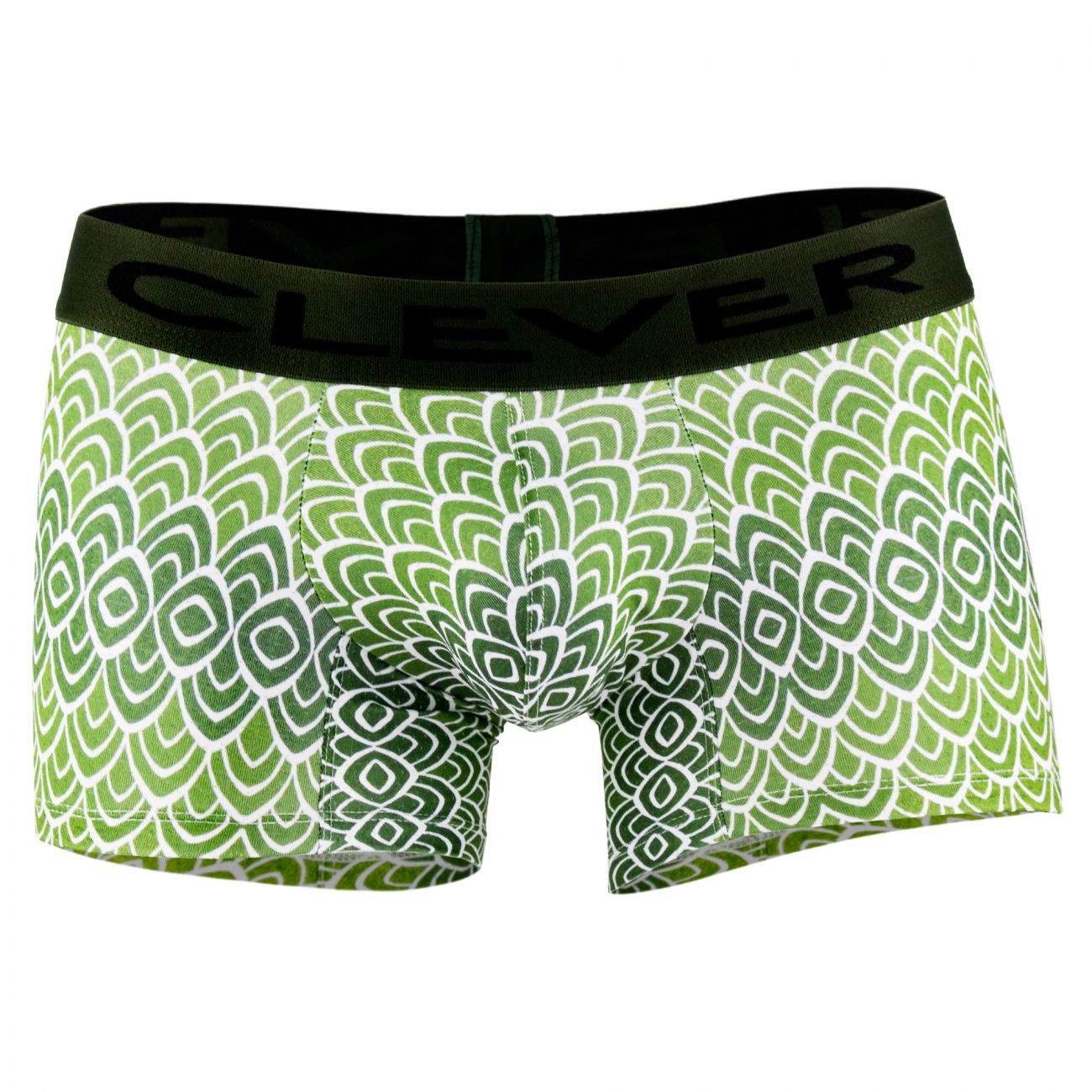 Clever 2199 Limited Edition Boxer Briefs Trunks Green Print