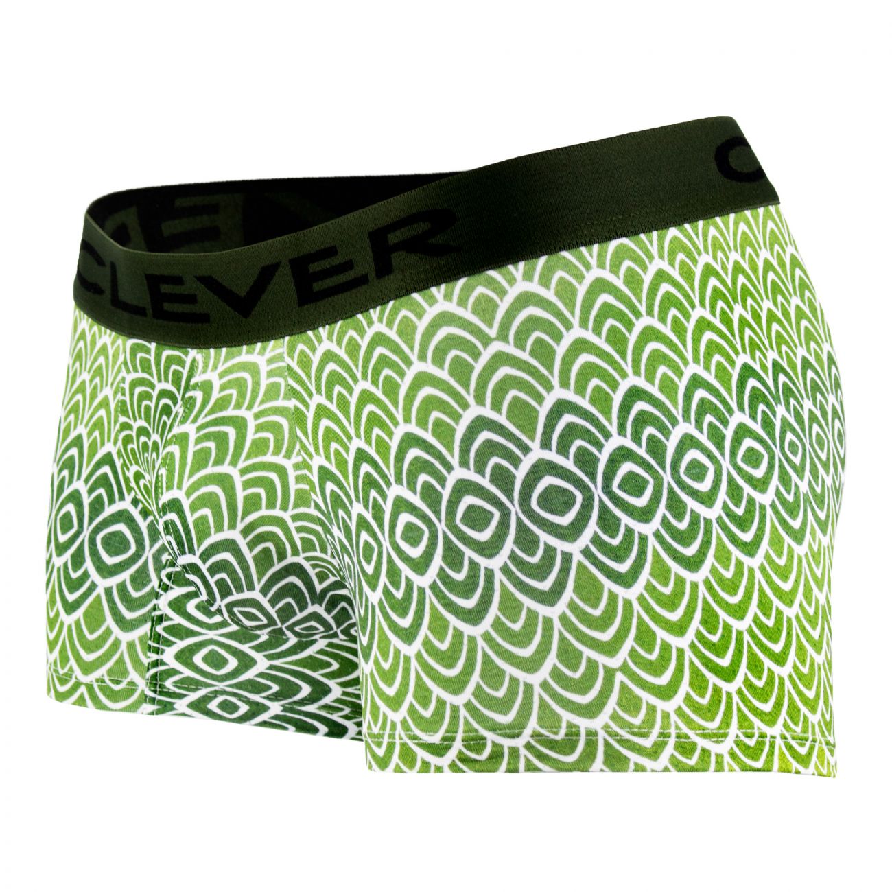 Clever 2199 Limited Edition Boxer Briefs Trunks Green Print