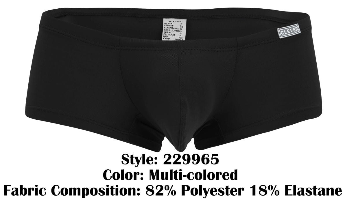 Clever 229965 3PK Australian Latin Trunks Multi Pack Set