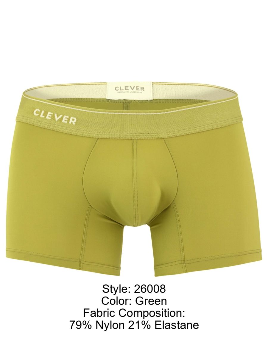 Clever 26008 Clever Signature Boxer Briefs Olive Green