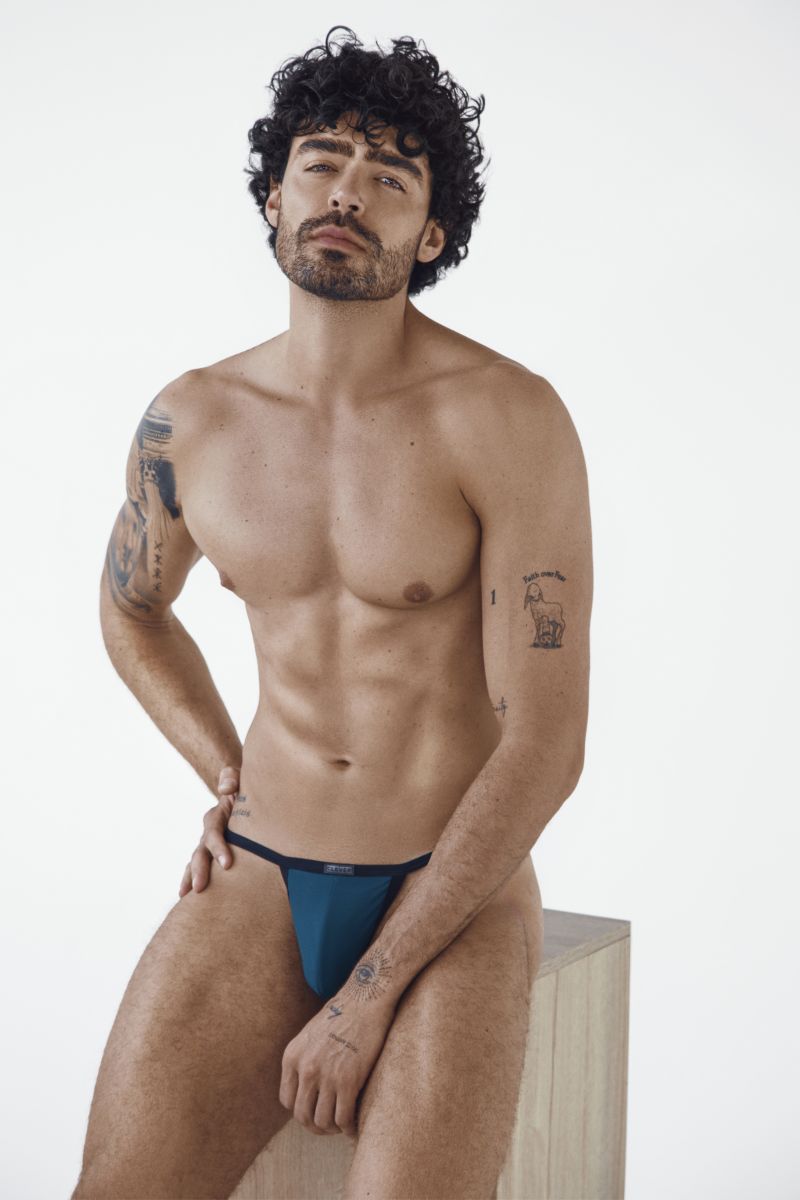 Clever 26161 Boreas Mens Maximum Confidence & Comfort Modern Thongs Petrol Blue