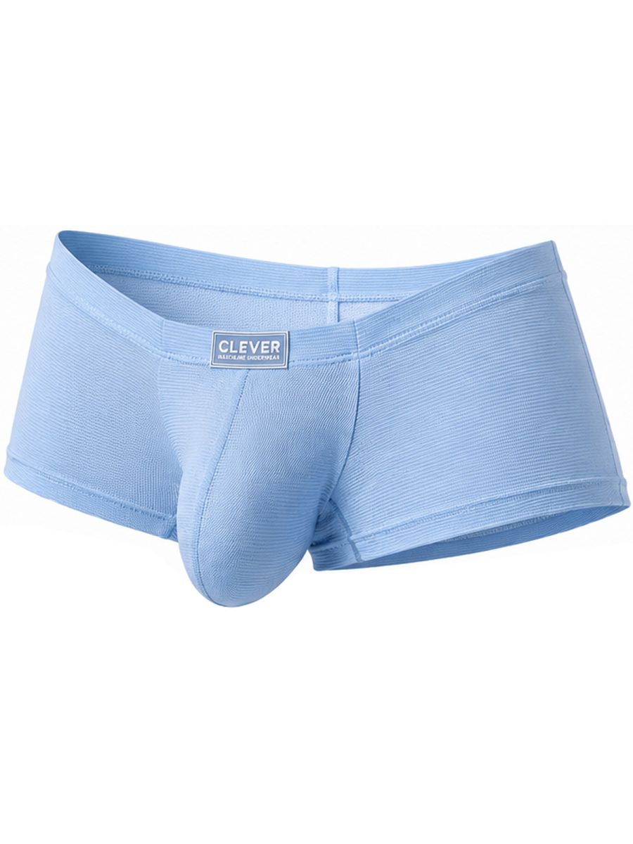 Clever 26175 Cronos Mens Daily Essentials Collection Trunks Light Blue