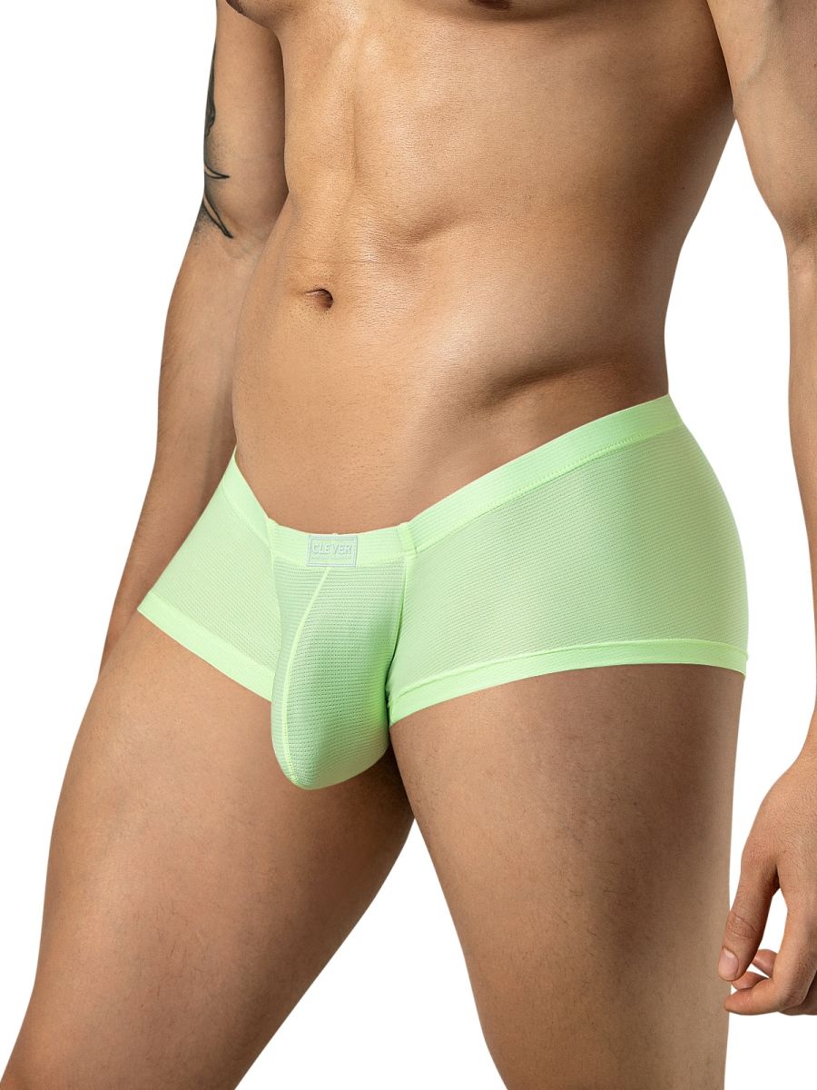 Clever 26176 Cronos Mens Daily Essentials Collection Trunks Neon Green