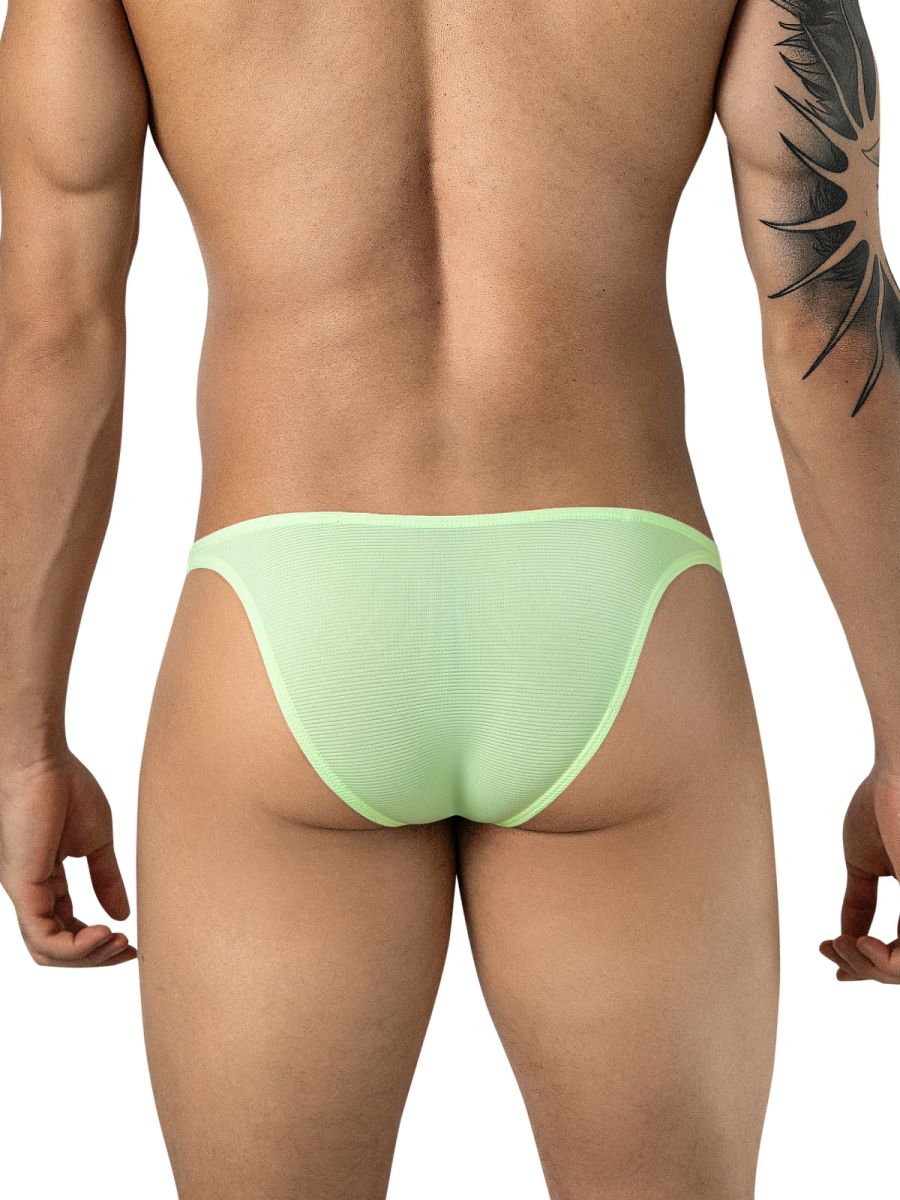 Clever 26179 Cronos Mens Daily Essentials Collection Briefs Neon Green