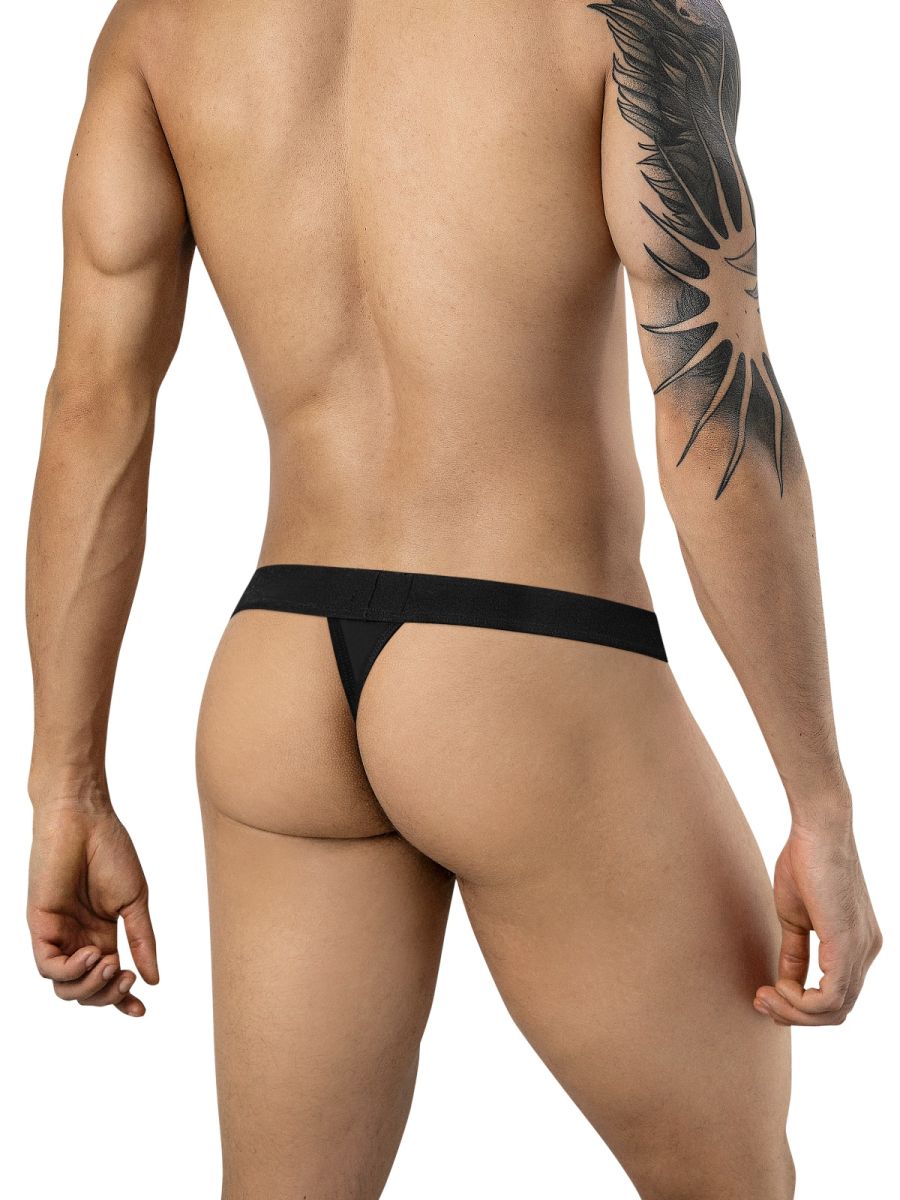 Clever 26220 Marsella Mens Bold Style & Comfortable Thongs Black