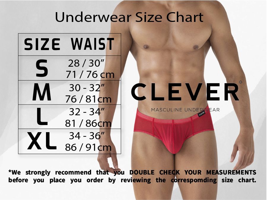 Clever 26188 Ulises Mens Ultimate Modern Style Briefs Black