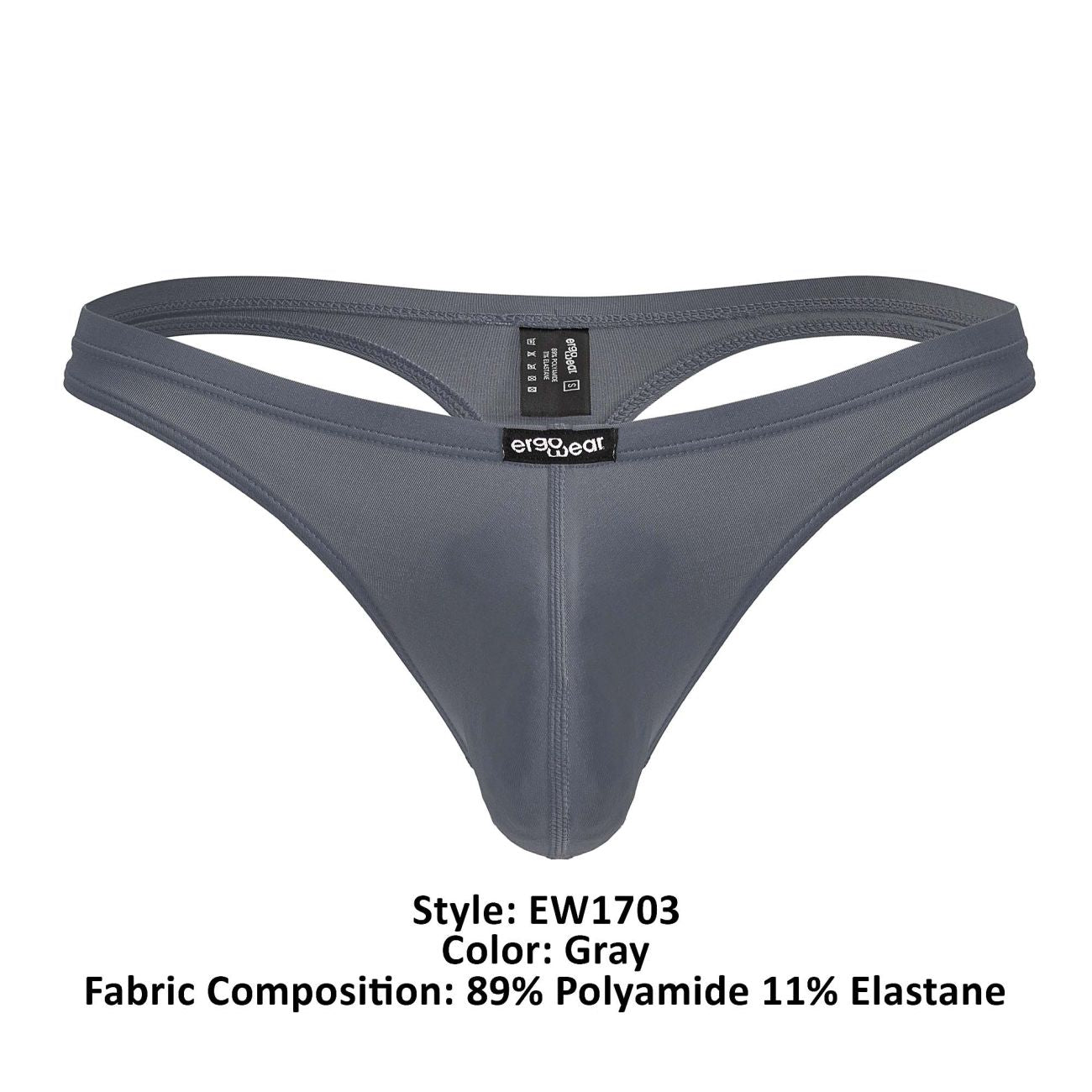 ErgoWear EW1703 X4D Thongs Gray