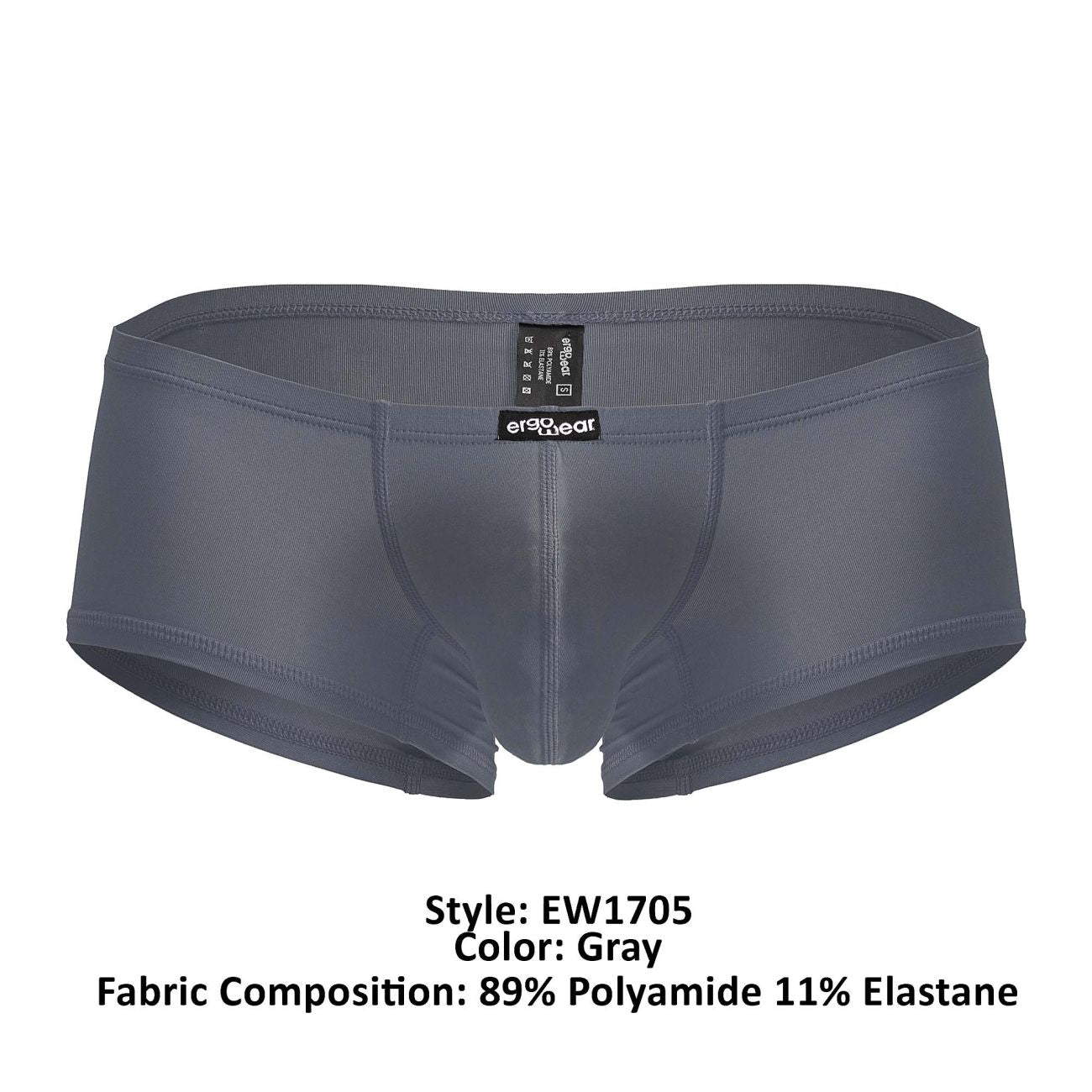 ErgoWear EW1705 X4D Trunks Gray