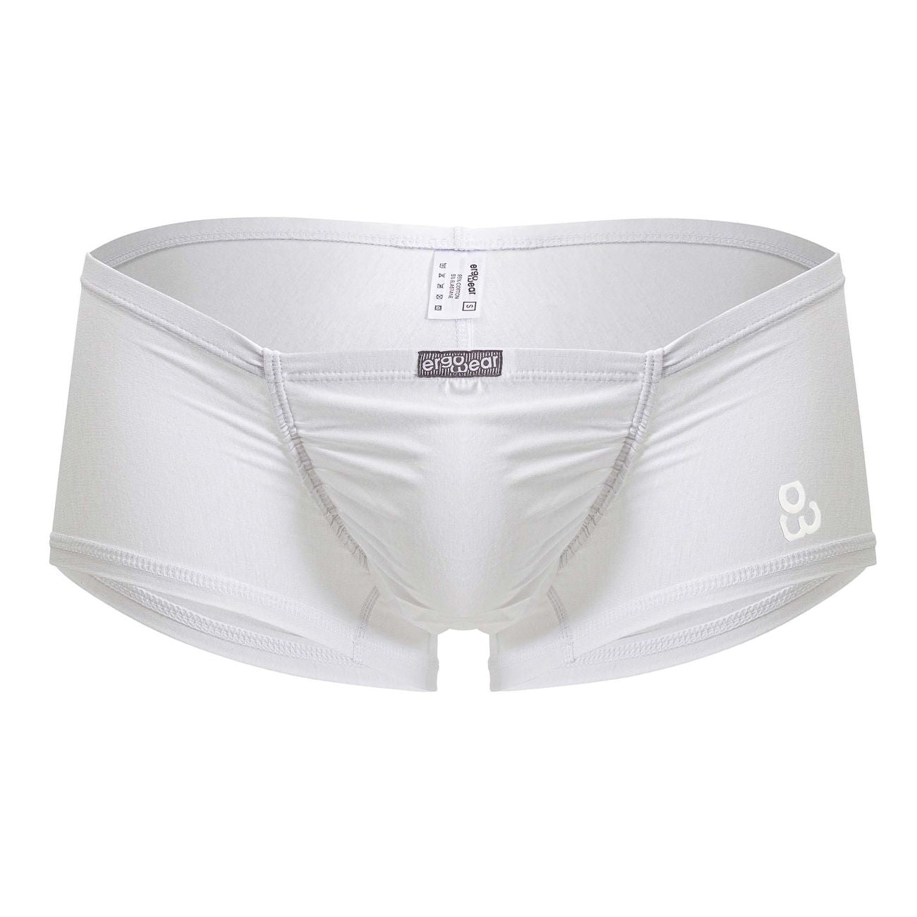 ErgoWear EW1736 FEEL GR8 Cotton Trunks White