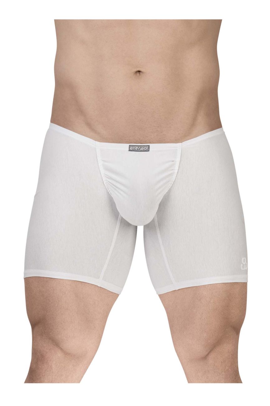 ErgoWear EW1737 FEEL GR8 Cotton Boxer Briefs White