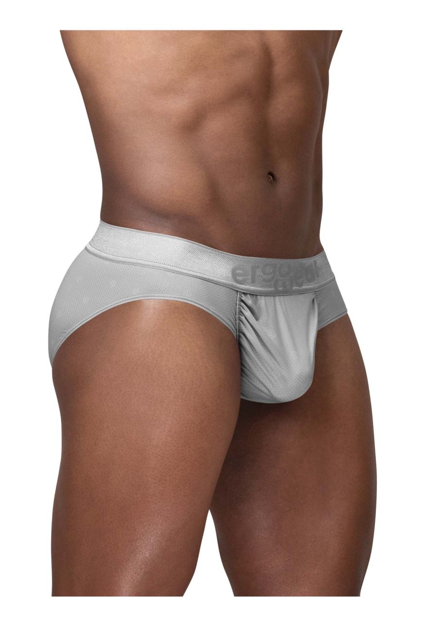 ErgoWear EW1759 FEEL SE Mens Sleek Briefs Silver
