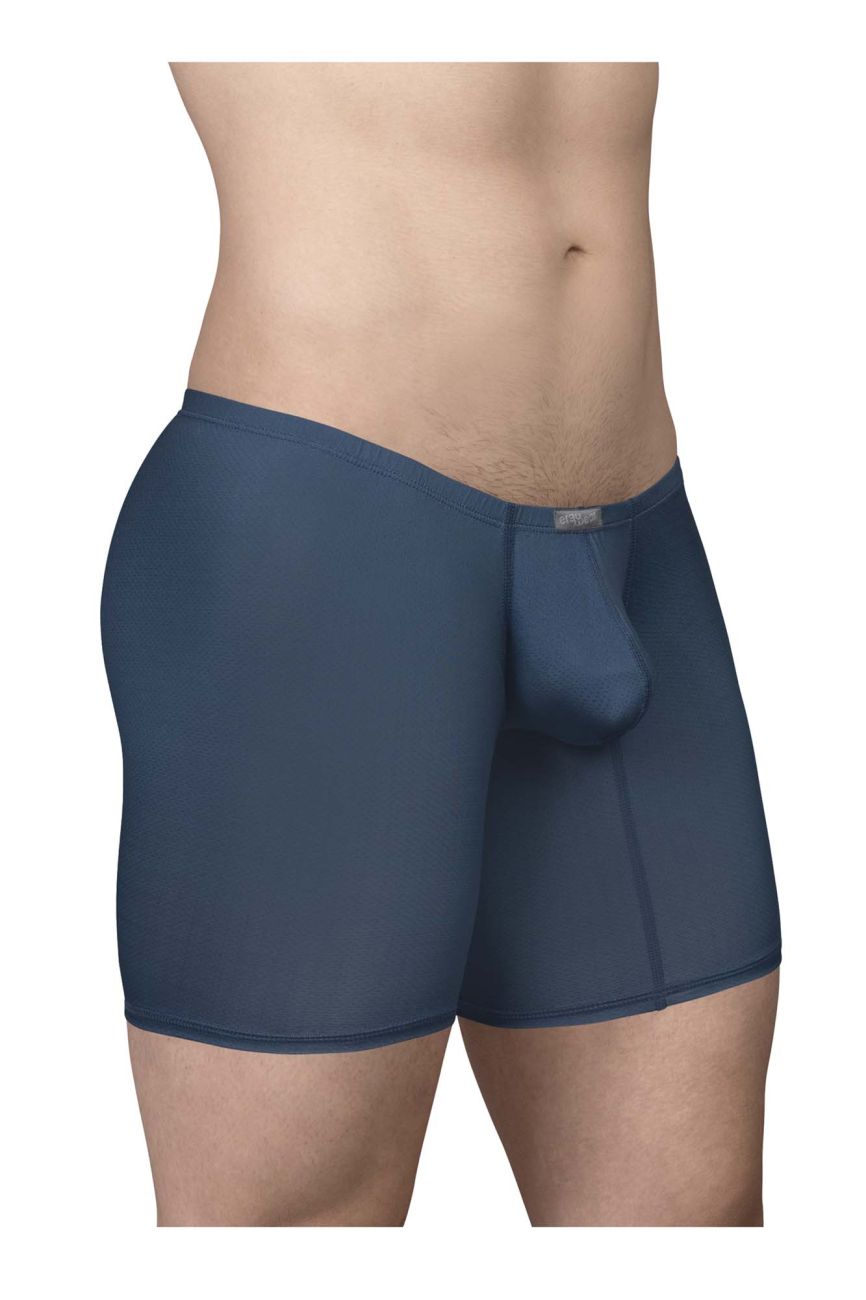 ErgoWear EW1800 X4D SE Mens Extra Coverage Boxer Briefs Sea Blue